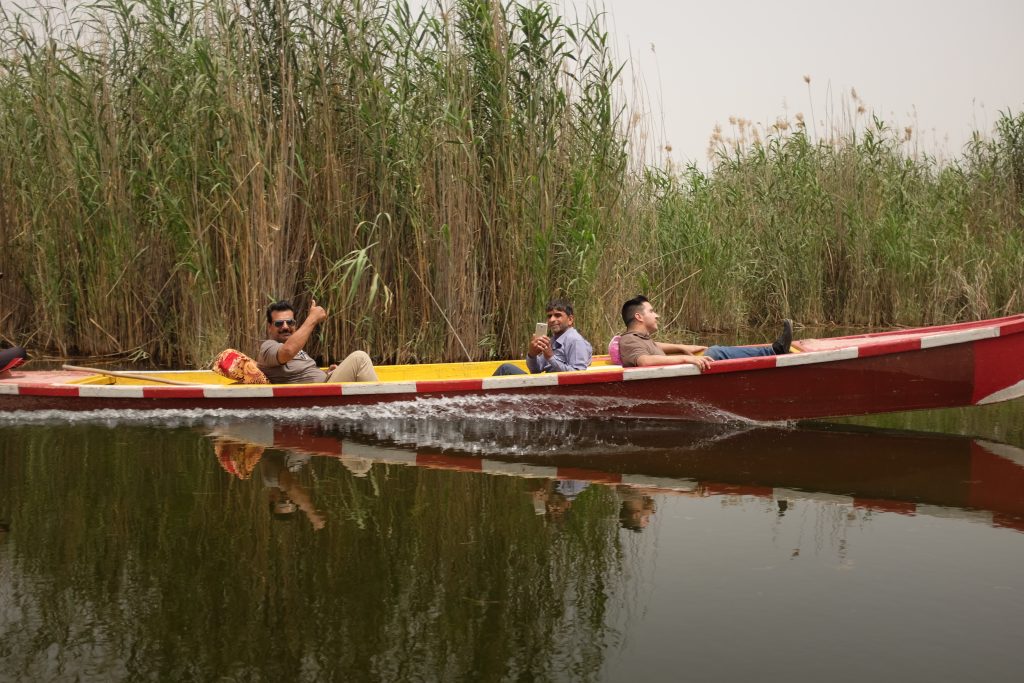 Iraqi boat tour