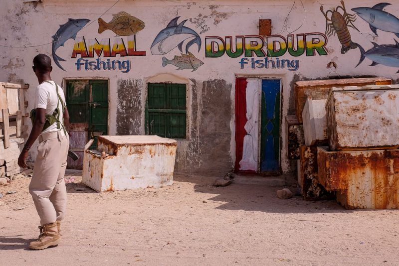 Berbera Somaliland fish shop