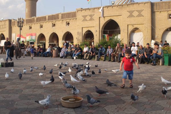 On tour in Iraq Iraqi city