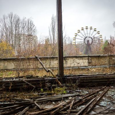 Chernobyl funfair on tour with Rocky Road Travel